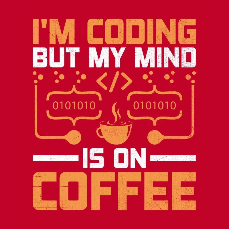 Kaffee-Codierung Programmierer Programmierer Entwickler Nerd Coff