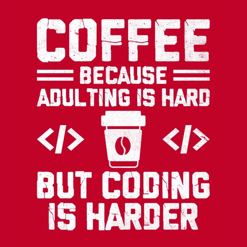 Kaffee-Codierung Programmierer Programmierer Entwickler Nerd Coff