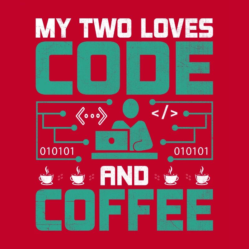 Kaffee-Codierung Programmierer Programmierer Entwickler Nerd Coff