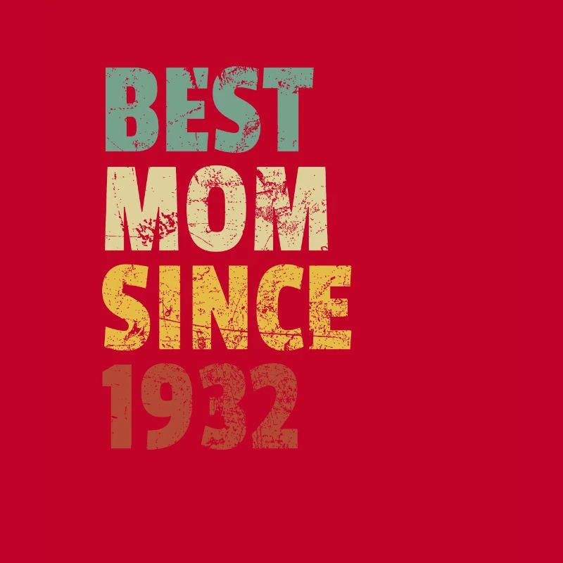 Beste Mutter seit 1932 Muttertags-Slogan-Zitat