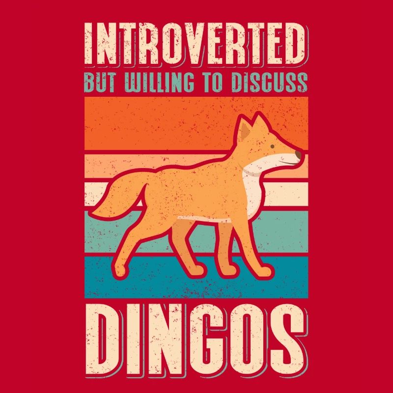 Dingo Australische Dingos Hunde Geschenk