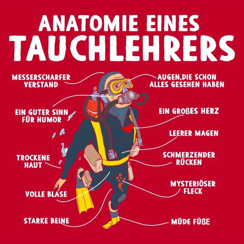 Anatomie d’un instructeur de plongée