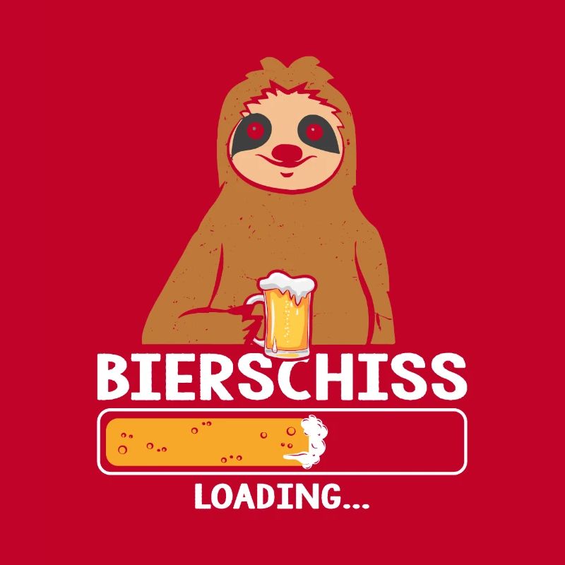 Bierschiss Loading Bier Faultier