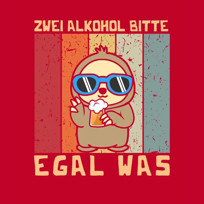 Two alcohols please no matter what sloth