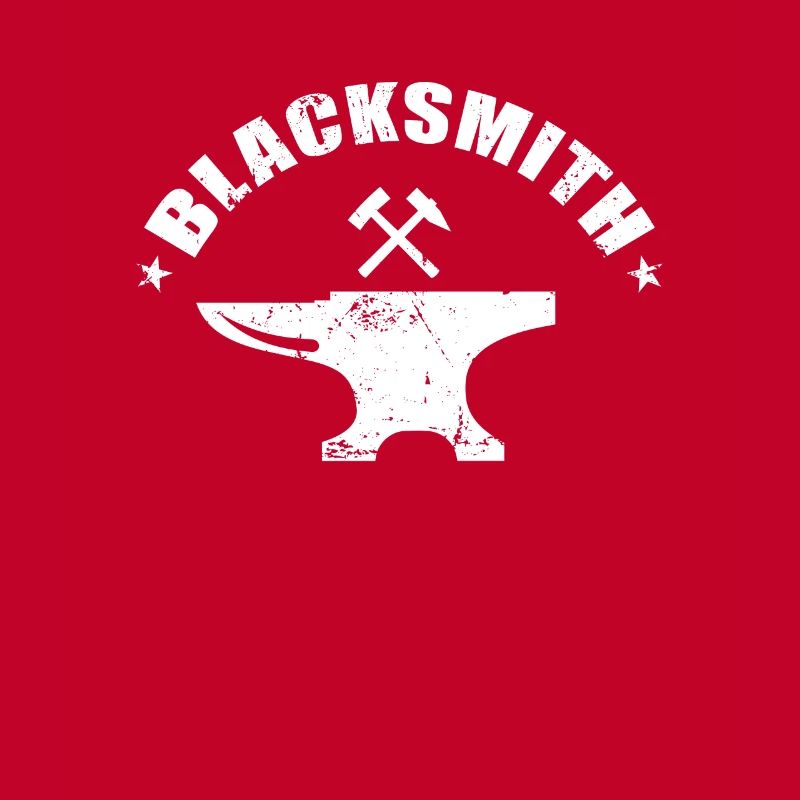 Blacksmith Anvil with Hammer