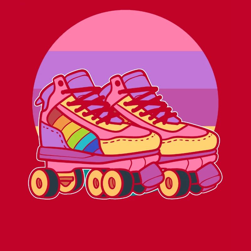 Retro-Rollschuhe Rollerblader