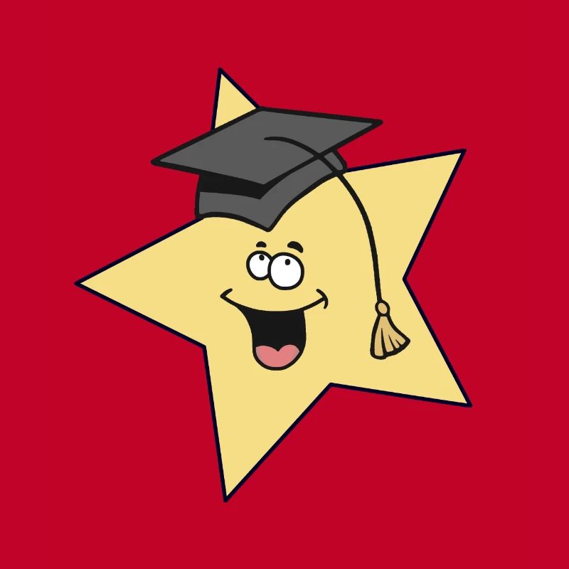 Stern Sternchen Schlau klug Studiert Student