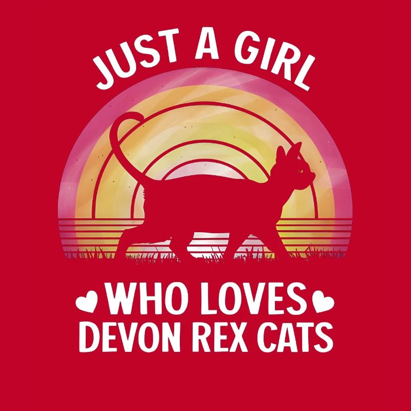 Katze Devon Rex Geschenk