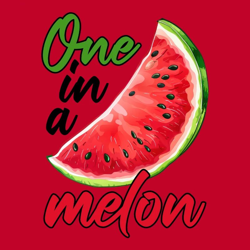 One In A Melon Funny Melon Summer