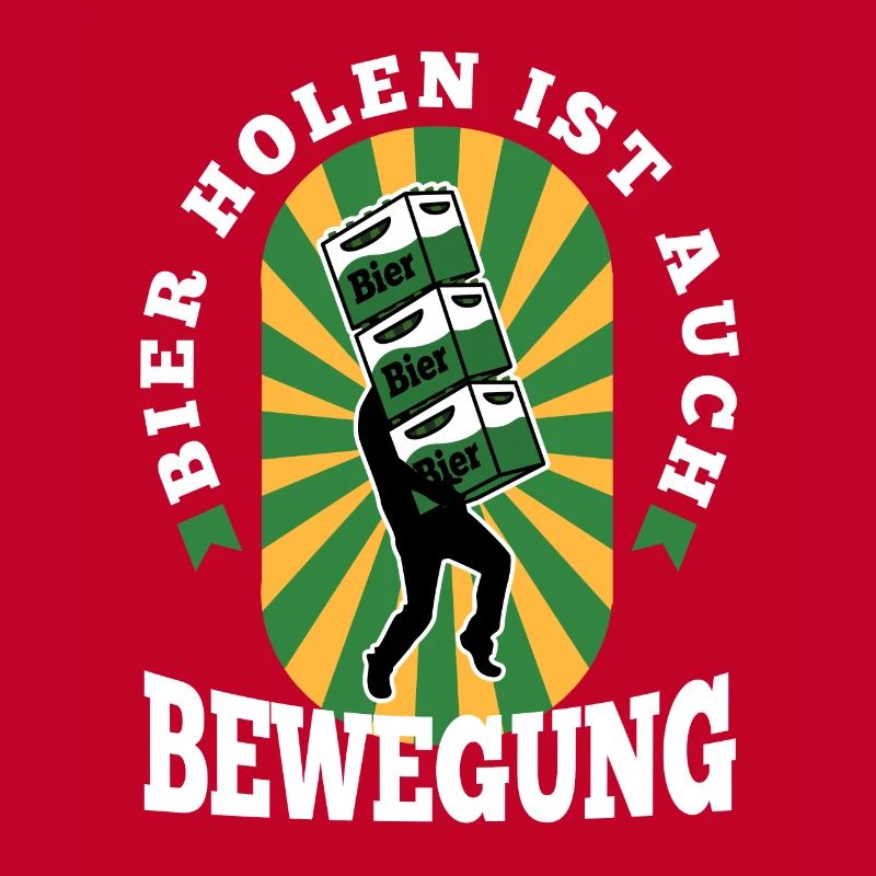 Getting beer is also exercise