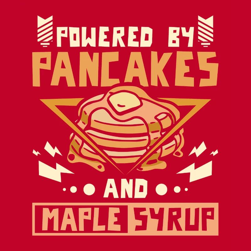 Powered by pancakes and maple syrup