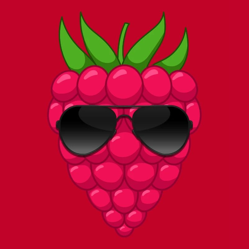 Raspberry Bush Fruit Vitamins Cool Raspberry