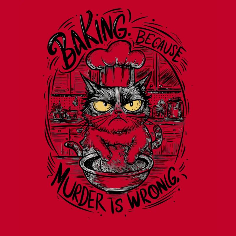 Baking Because Murder Is Wrong