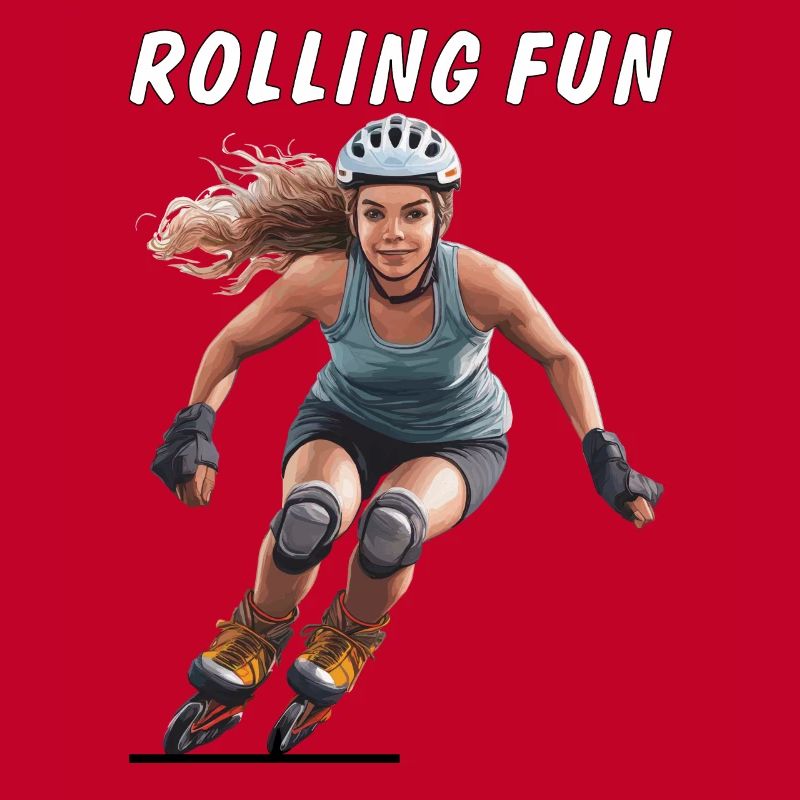 FRAU ROLLSCHUHE ROLLING FUN