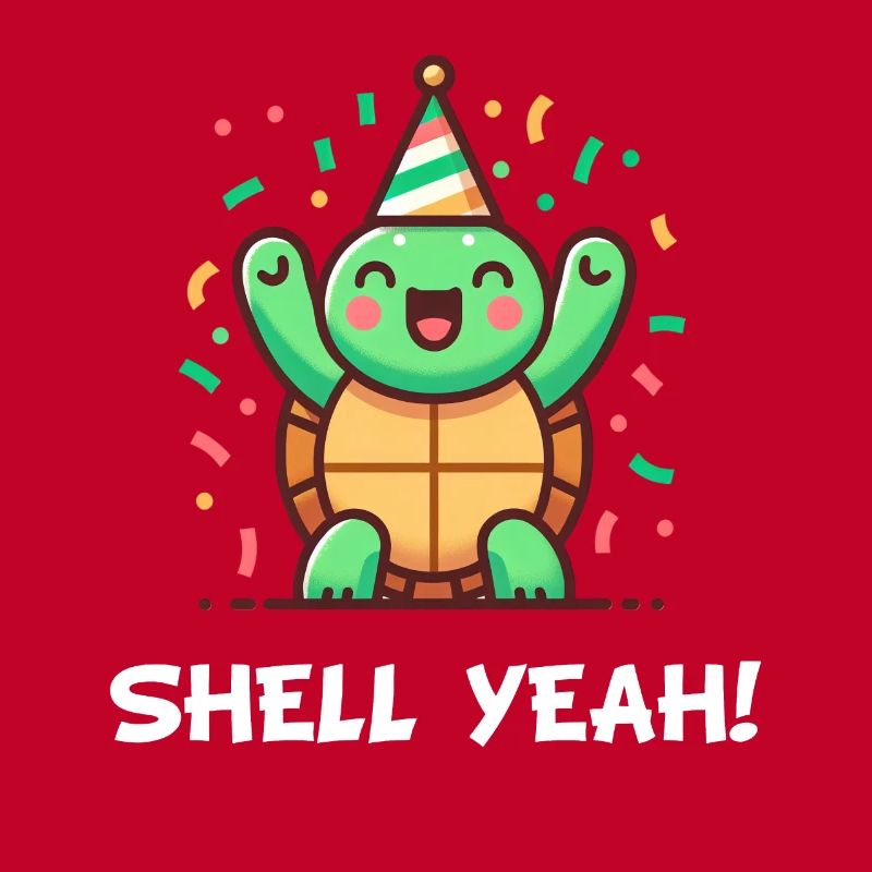 Shell Yeah! Celebration Turtle