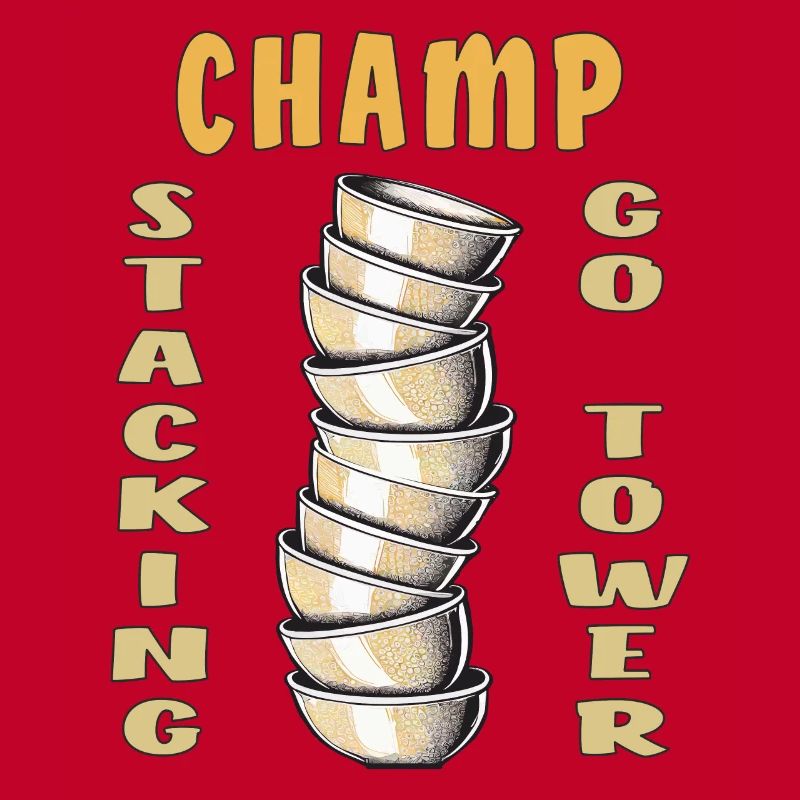 CUP STACKING CHAMP GO TOWER