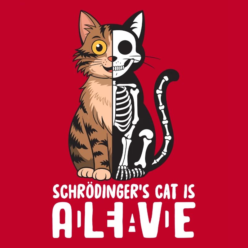 Le chat de Schrödinger mort et vif