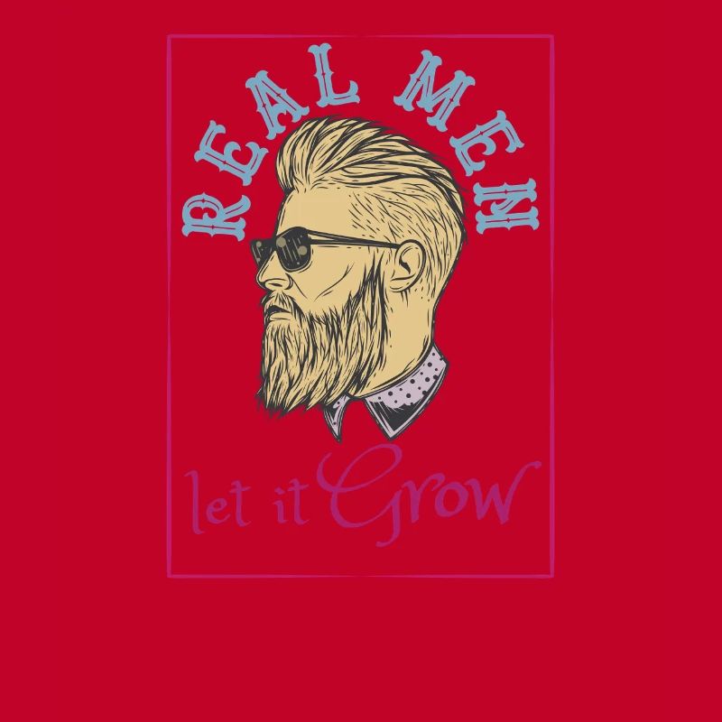 Let It Grow Beard Design Let It Grow Beard