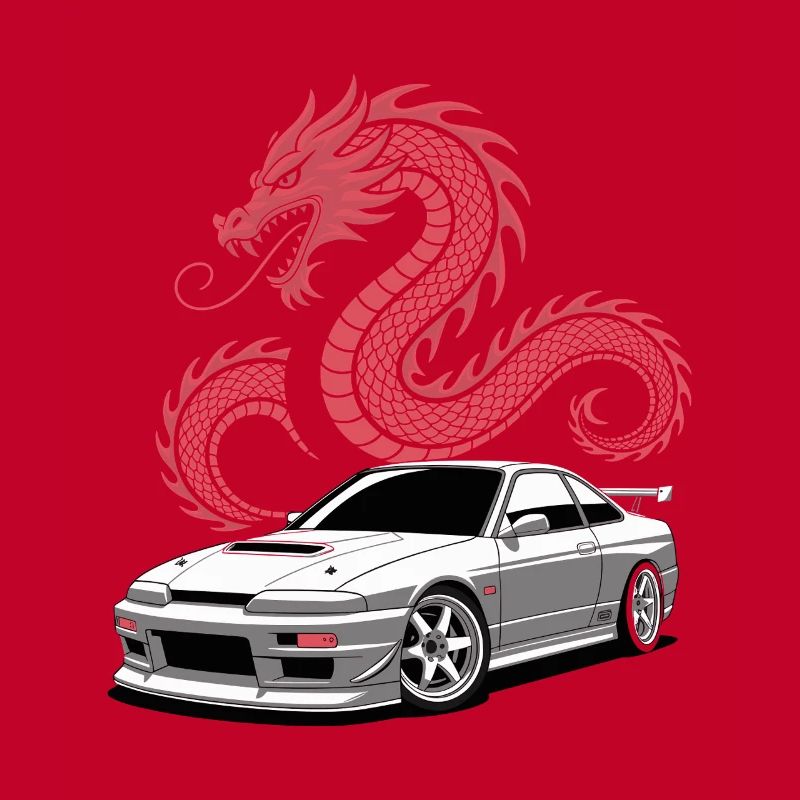 Drift automobile, course automobile, drift automobile