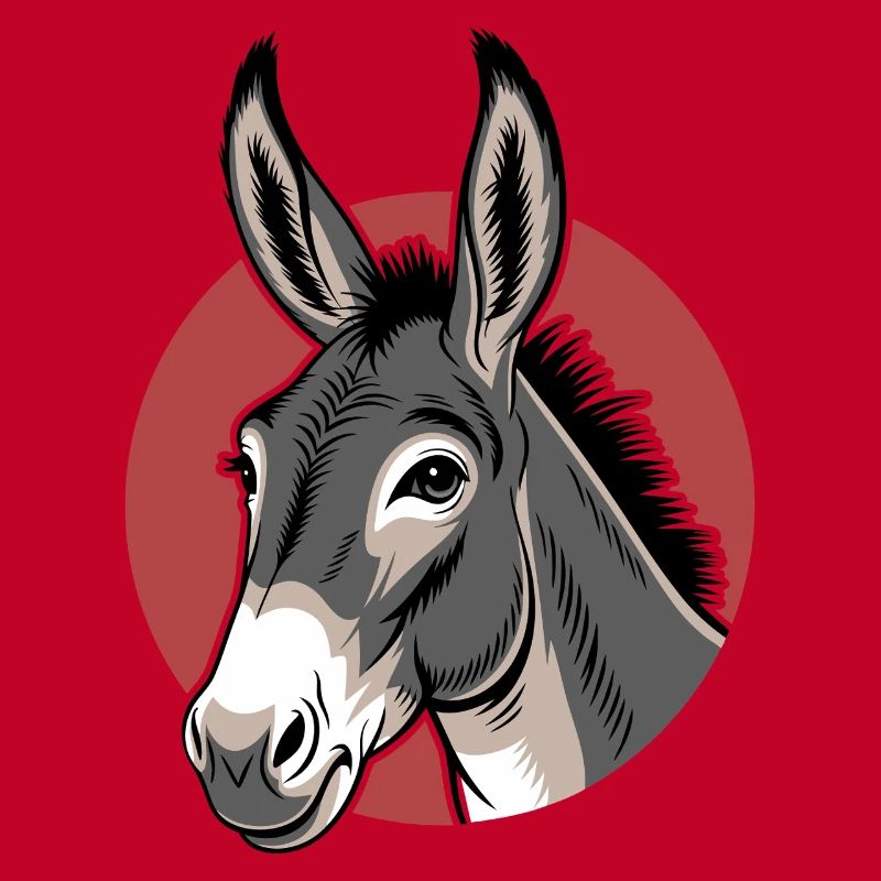 Âne Mule Cheval Ferme Élevage Fermier Mignon