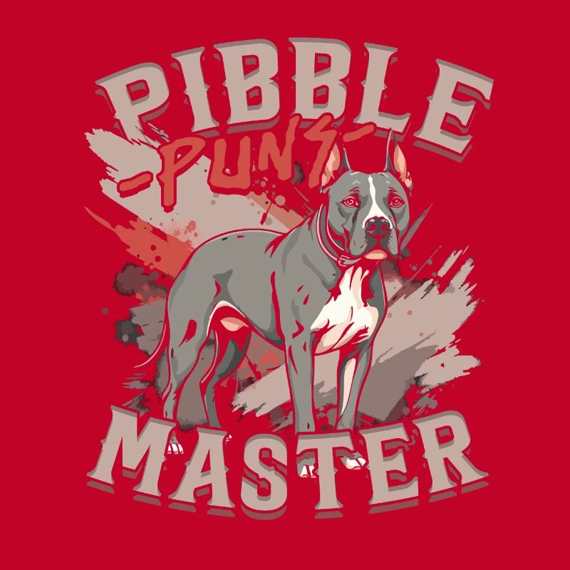 Pitbull Pitbulls Pibble Puns Master