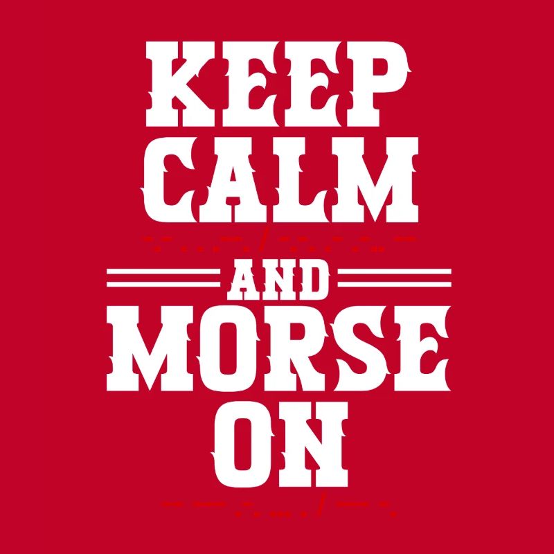 Morsecode Morse Code Keep Calm And Morse On