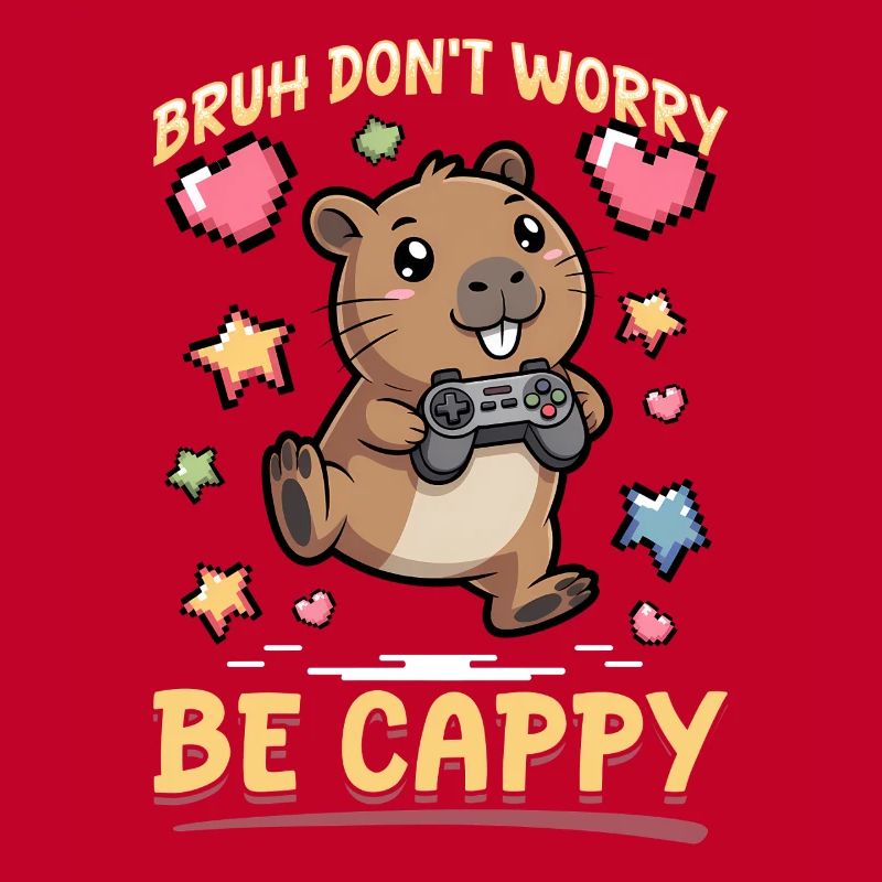 Capybara Gamer Gaming