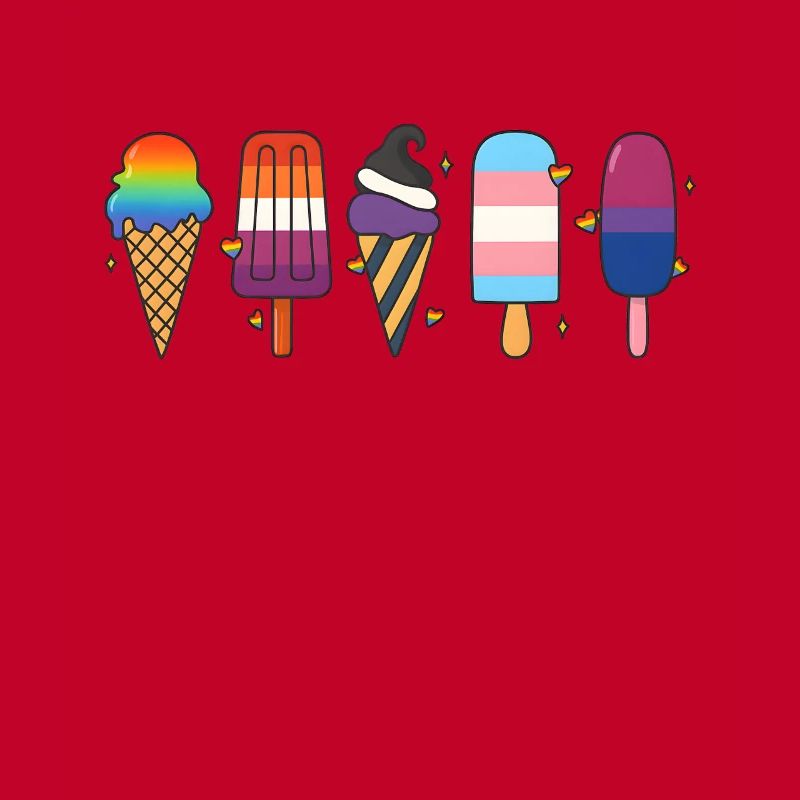 Conception de crème glacée LGBTQ Pride – Love Diversity CSD