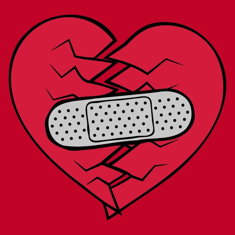 Patch heart broken