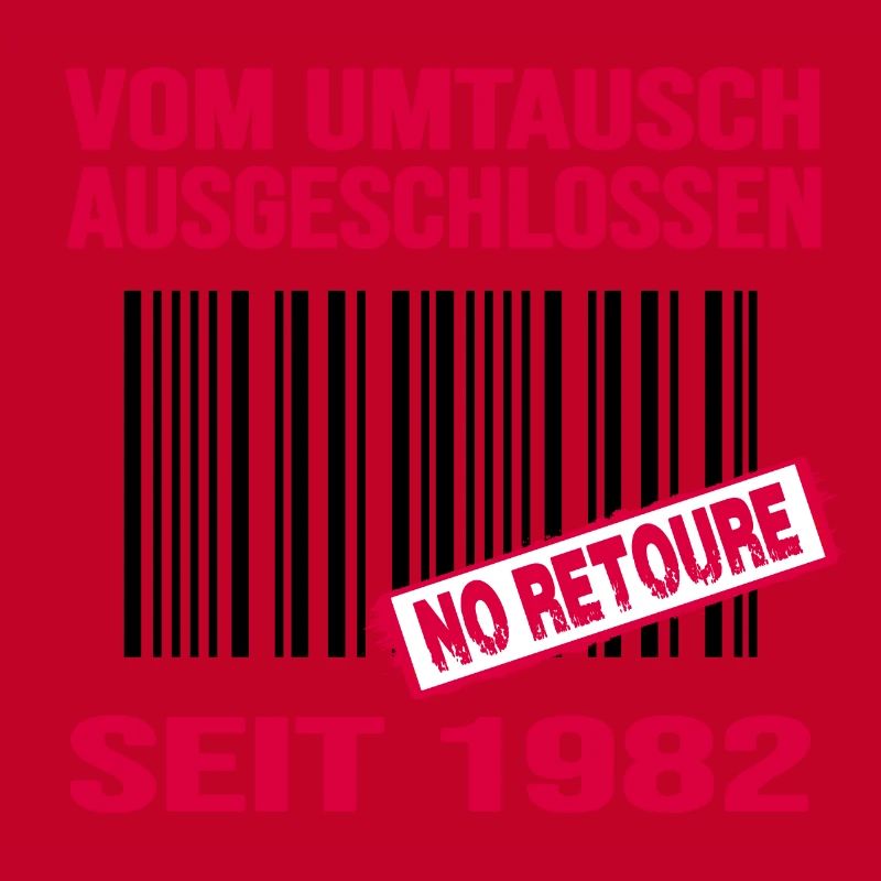 1982 geburtstag jubiläum barcode no retoure