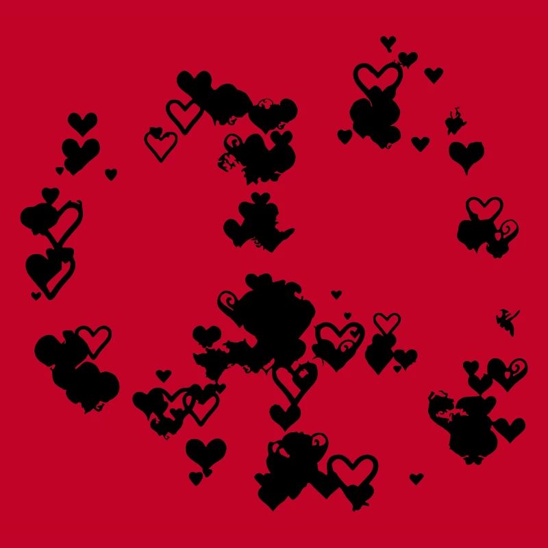 Peace Drawn Drawing Designer Vector