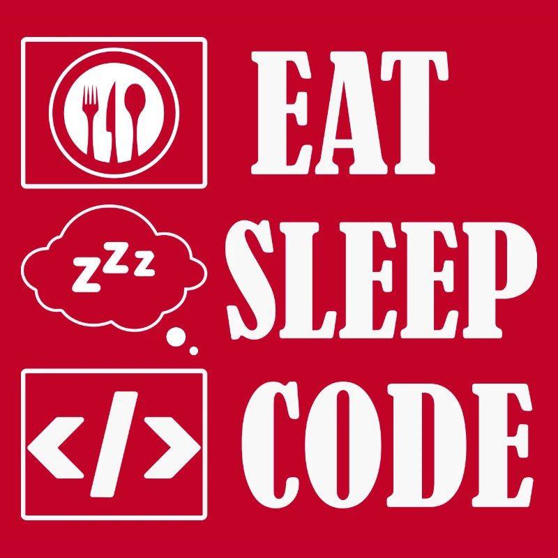 Eat Sleep Code Coding Software