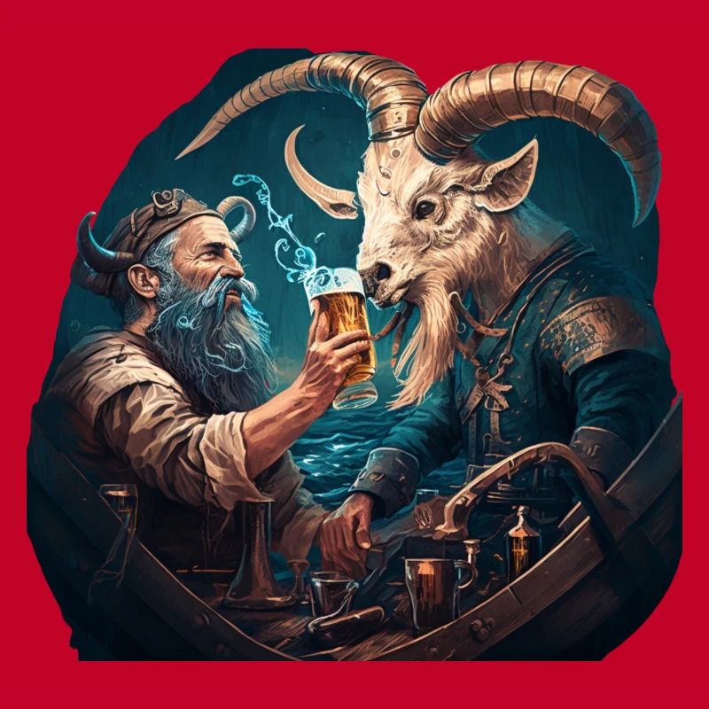 Seemann gegen Ziege, der Kampf um Bier