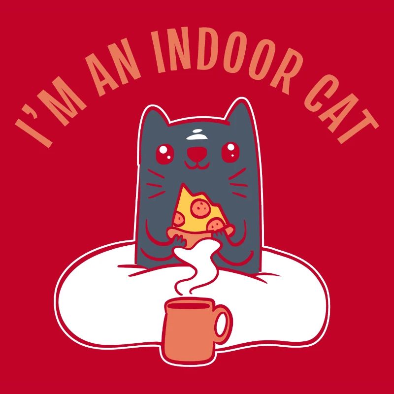 Je suis un solitaire de chat d’intérieur