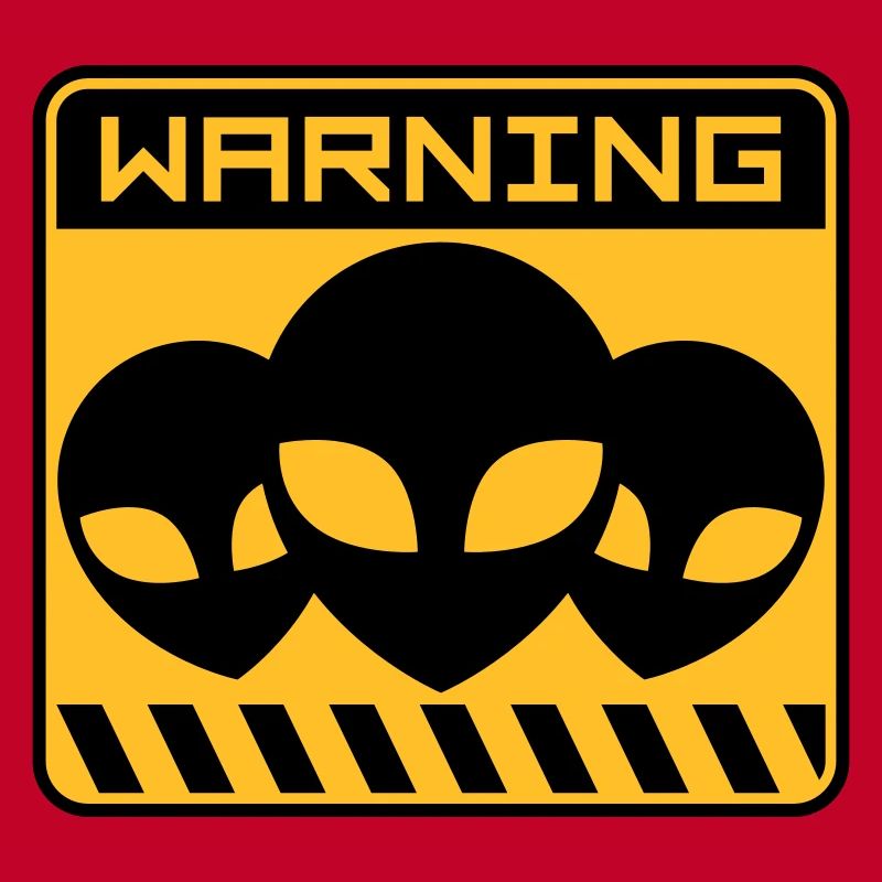 Avertissement Alien Design Shield
