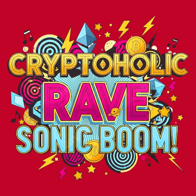 Crypto Trader Techno Art