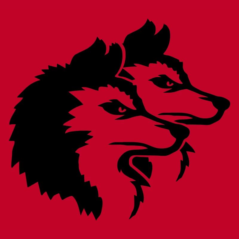 Logo de la meute de loups Alpha