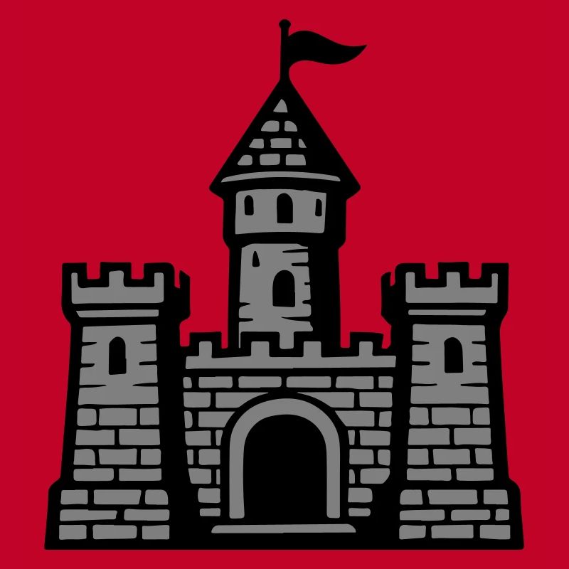 Castle Symbol Stone Wall