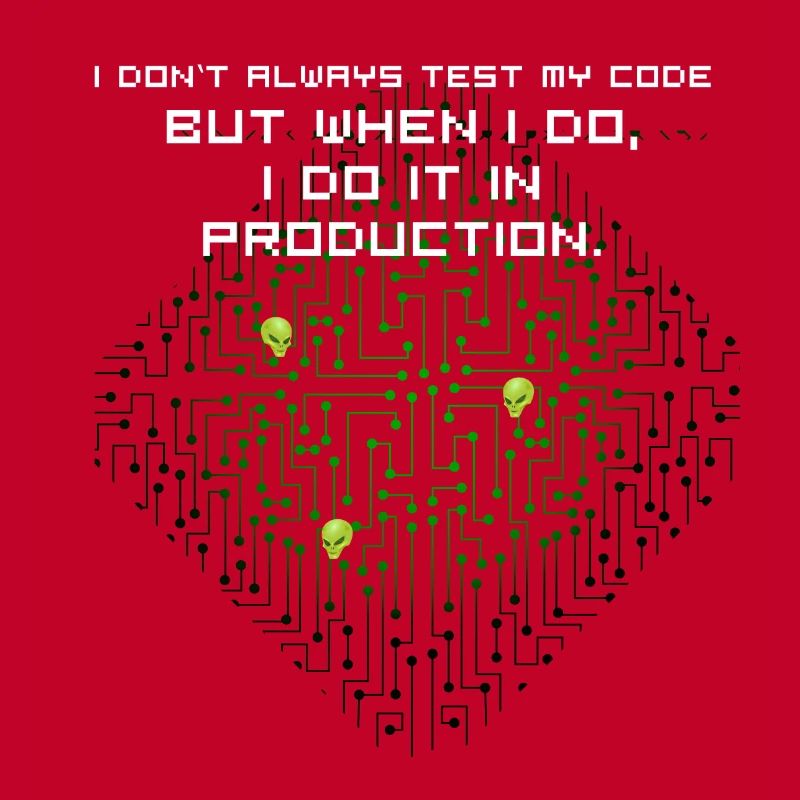 test code nerd joke proverbe pc programmeur geek i