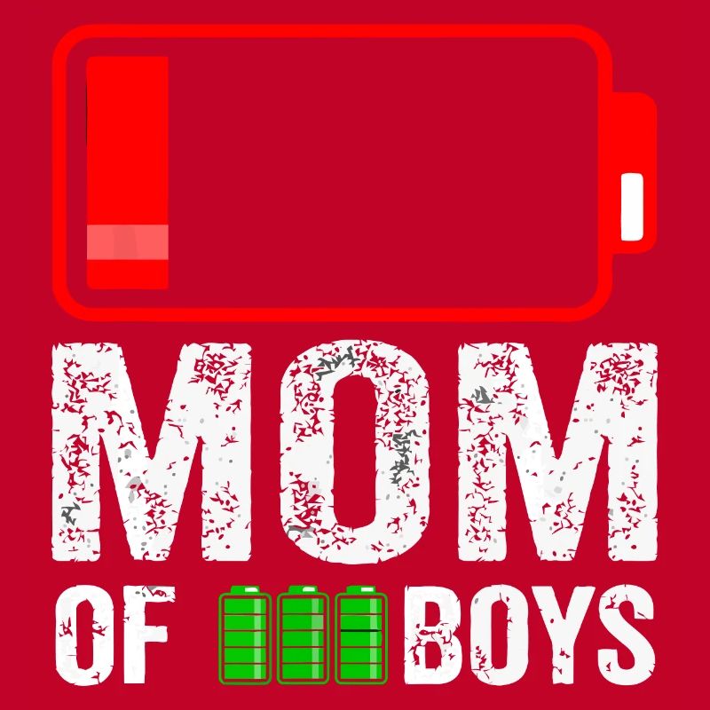 Mutter von 3 Jungen Geschenk vom Sohn Muttertag Geburtstag