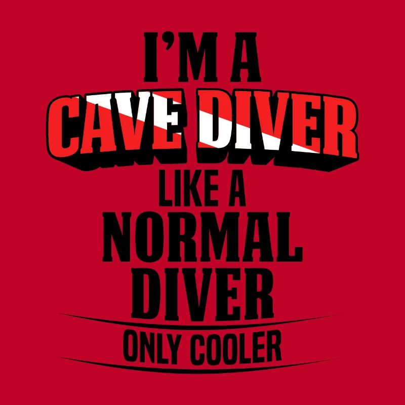 CAVE DIVER COOLER THAN NORMAL DIVER