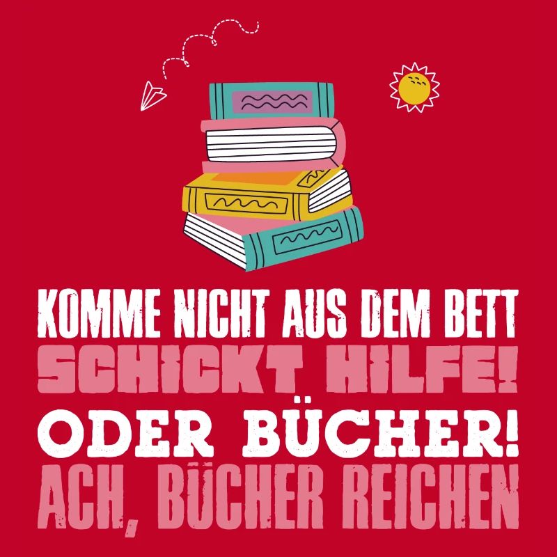 Komme nicht aus dem Bett schickt Hilfe oder Bücher