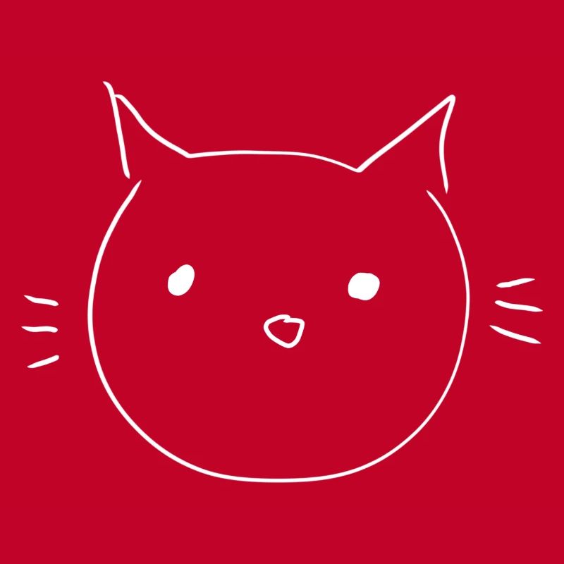 Icône De Tête D’animal De Chat Mignon