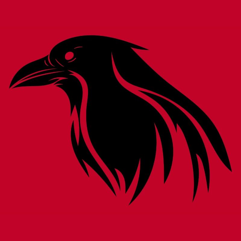 Mignon corbeau rusé