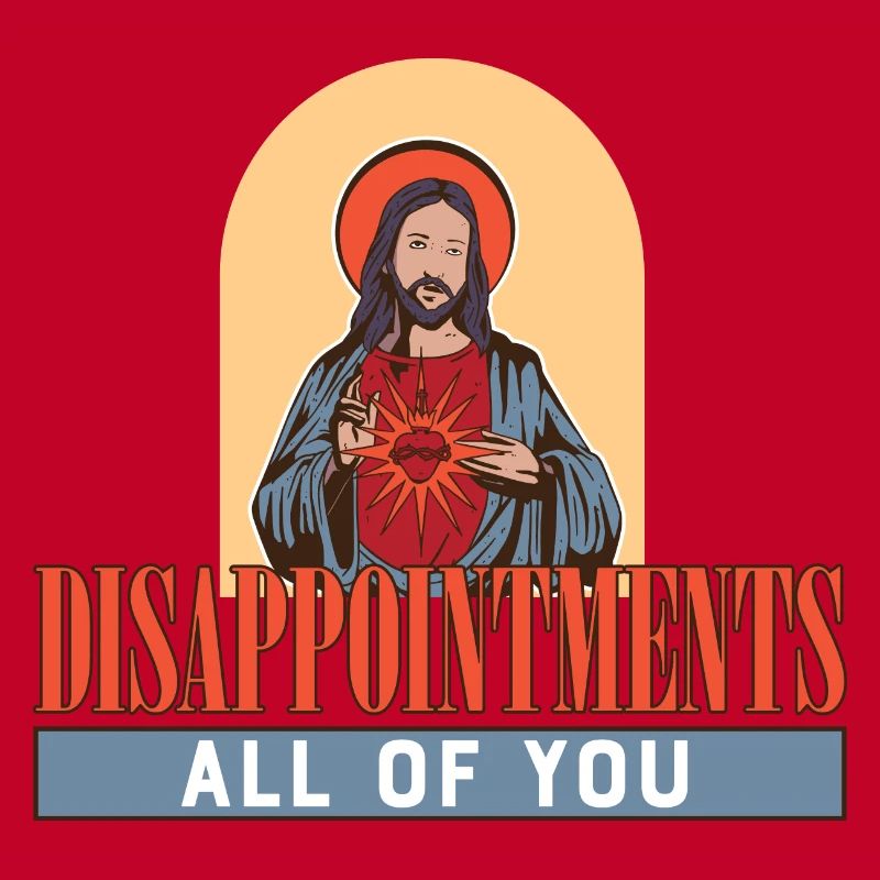 Drôle de Jesus Facepalm Meme Déceptions Tout de