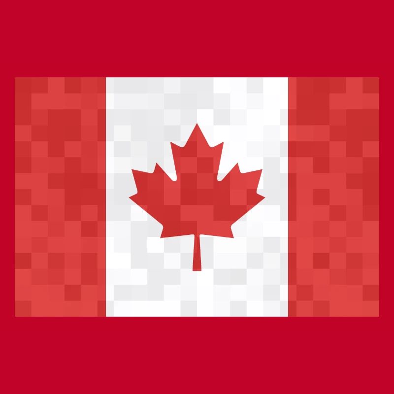 Drapeau du Canada Feuille d’érable Drapeau canadien Canada