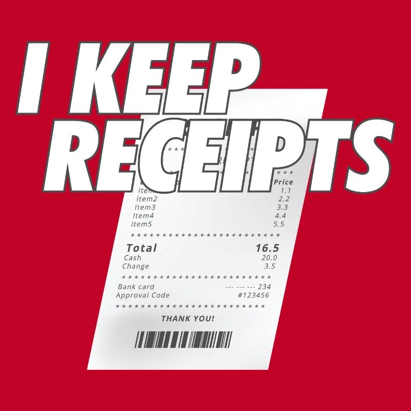 Sarcasm I Keep Receipts Meme Rant Funny Liar