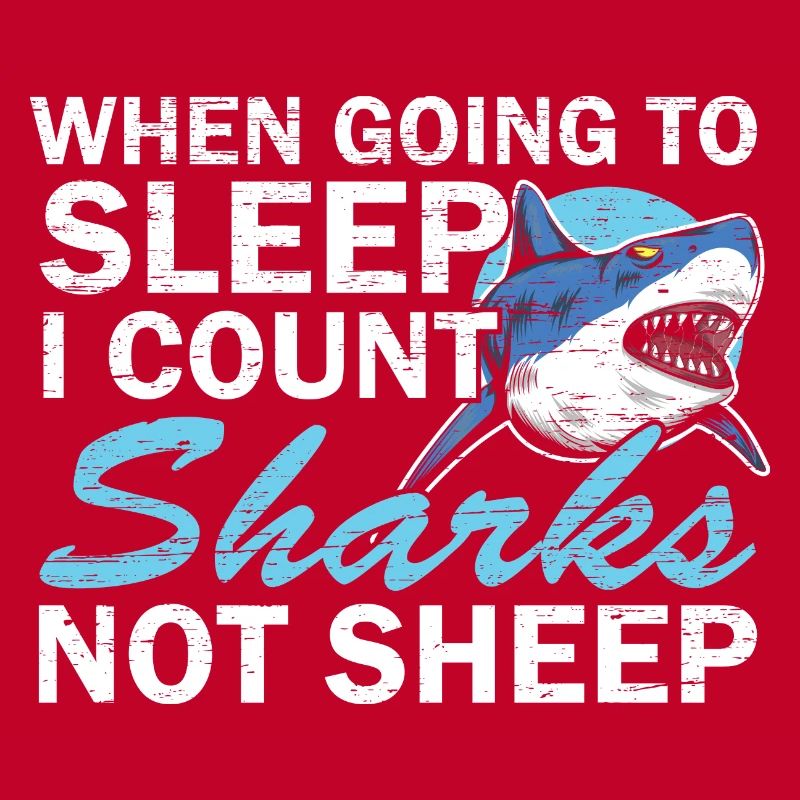 Quand je m’endors, je compte les requins, pas Sha