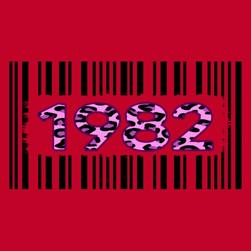 1982 Anniversaire Barcode Pink Leopard