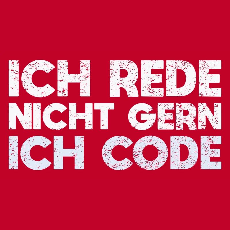 Ich Rede Nicht Gern, Ich Code